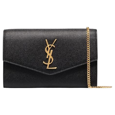 saint laurent uptown chain wallet.